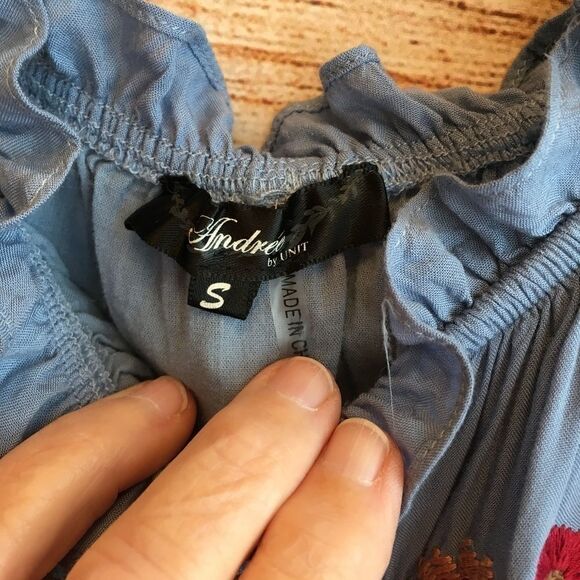 ANDREE BY UNIT EMBROIDERED DRESS - Picture 6 of 7